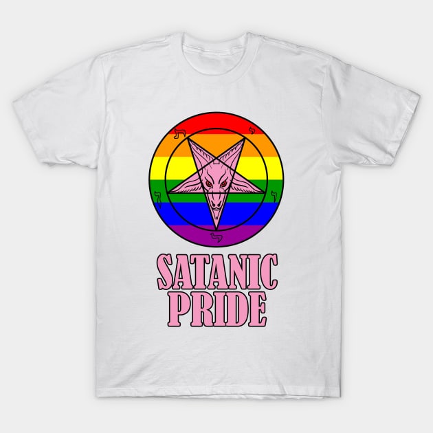 Baphomet - Satanic Pride T-Shirt by artpirate